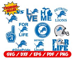 Detroit Lions SVG, Football SVG, Detroit SVG, Lions Png, Football Tees, Lions Football, Football Cricut, Digital File