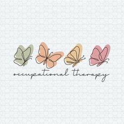Cute Occupational Therapy Butterfly SVG