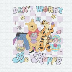 Pooh And Friends Dont Worry Be Happy PNG
