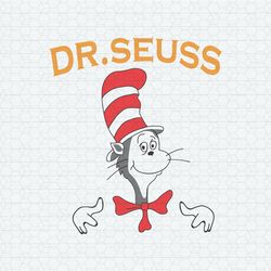 Funny Dr Seuss Cat In The Hat SVG