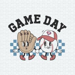 Game Day Philadelphia Phillies Baseball SVG Digital Download
