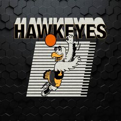 Iowa Hawkeyes Team NCAA Basketball Svg Digital Download