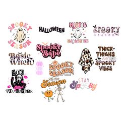 Halloween Spooky Bundle Season SVG, Ghostface PNG Funny Ghost SVG, Boo You Horror SVG