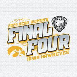 2024 Ncaa Womens Final Four Iowa Hawkeyes SVG