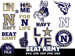 11 Files Navy Midshipmen Svg Bundle, Navy Midshipmen Logo Svg