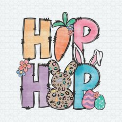 Cute Hip Hop Easter Eggs PNG