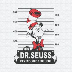 Dr Seuss Funny The Cat In The Hat SVG