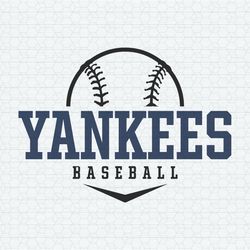 Retro Yankees Baseball Mlb Team SVG