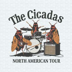 The Cicadas North American Tour SVG