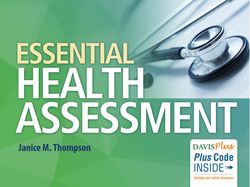 Test Bank for Essential Health Assessment, 1st edition Thompson PDF | Instant Download | All Chapters Included
