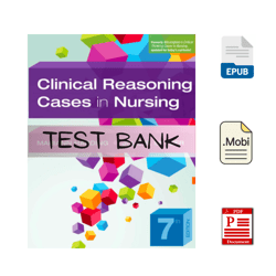 Test Bank for Clinical Reasoning Cases in Nursing 7th Edition by Mariann M. Harding PDF | Instant Download | All Chapter