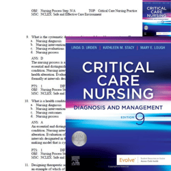 Test Bank for Critical Care Nursing-Diagnosis and Management, 9th Edition Urden PDF | Instant Download | All Chapters In