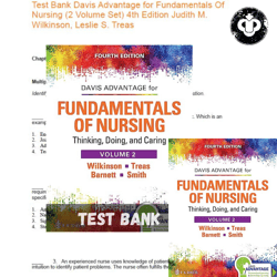 Latest 2023 Fundamentals of Nursing - Vol 2: Thinking, Doing, and Caring 4th Edition Test bank | All Chapters