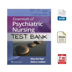 Test bank Essentials of Psychiatric Nursing 3rd Edition