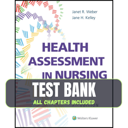 Test Bank for Health Assessment for Nursing Practice 7th Edition Janet R Weber PDF | Instant Download | All Chapters Inc