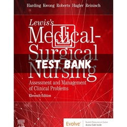 Test Bank for Lewiss Medical Surgical Nursing 11th Edition By Harding PDF | Instant Download | All Chapters Included