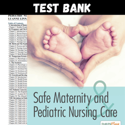 Test Bank for Safe Maternity And Pediatric Nursing Care 1st Edition by Palmer PDF