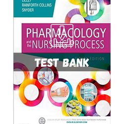 Test Bank for Pharmacology and the Nursing Process 8th Edition Linda Lane Lilley PDF | Instant Download | All Chapters I