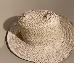 Moroccan Natural Straw Hat Sun - preventing your brain to get harmed by negative vibe