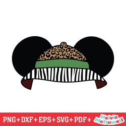 animal kingdom wild mickey mouse hat svg, disney svg ,disney mickey svg , digital download file