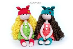 Tilda Crochet Doll Pattern - Princess amigurumi doll PDF - Digital Patter Tutorial PDF