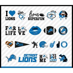Detroit Lions Logo, Detroit Lions Svg, Detroit Lions Svg Cut Files Lions Png Images Detroit Lions Layered Svg For Cricut