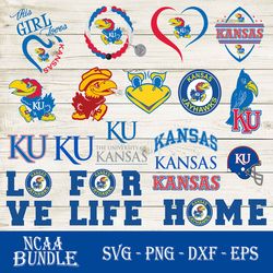 Kansas Jayhawks SVG Bundle, Kansas Jayhawks SVG, NCAA SVG, Sport SVG Digital File