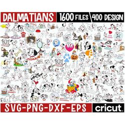 1600 Dalmatian Svg Bundle, Dalmatiner Svg, 101 Dalmatians Clip Art, Dalmatians PNG, Bundle Svg - Download File