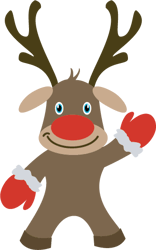 Christmas Reindeer Svg, Reindeer Svg, Cute Reindeers Christmas Svg, Baby Reindeer Christmas Svg, Digital download-2