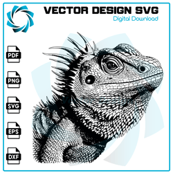 Dragon head SVG, Head SVG, Dragon head PNG, Dragon vector, Dragon, Vector, SVG, Digital Files 3