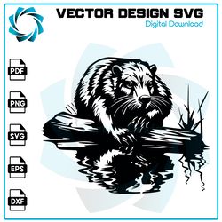 Beaver SVG, Beaver PNG, Beaver vector, Beaver, Vector, SVG, Digital Files 1
