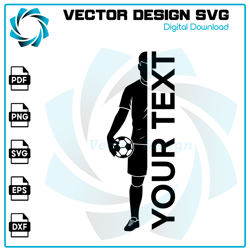 Soccer Svg, Soccer Player Svg, Soccer Monogram Svg, Soccer Clipart, Soccer Cricut Cut file, Soccer Shirt, Soccer Team Sv