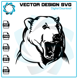 Bear SVG, Bear PNG, Bear Vector, Bear, SVG, PNG, EPS, digital download 8