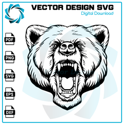 Bear SVG, Bear PNG, Bear Vector, Bear, SVG, PNG, EPS, digital download 28