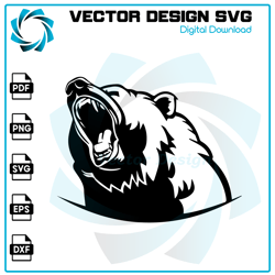 Bear SVG, Bear PNG, Bear Vector, Bear, SVG, PNG, EPS, digital download 34