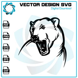 Bear SVG, Bear PNG, Bear Vector, Bear, SVG, PNG, EPS, digital download 35