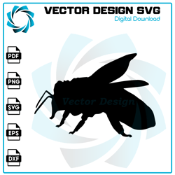 Bee SVG, Bee PNG, Bee Vector, Bee, SVG, PNG, EPS, digital download 30