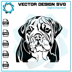 Bulldog SVG, Bulldog PNG, Bulldog Vector, Bulldog, SVG, PNG, EPS, digital download 30