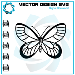 Butterfly SVG, Butterfly PNG, Butterfly Vector, Butterfly, SVG, PNG, EPS, digital download