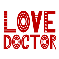 Love Doctor Svg, Valentine Svg, Cut File For Cricut Silhouette, Sticker, Eps Png Dxf Printable Files.