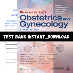 Beckmann and Ling's Obstetrics and Gynecology 8th Edition by Dr.Robert Casanova