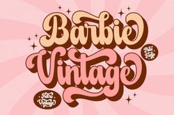 Barbie Vintage Font