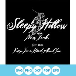 Sleepy Hollow New York Est 1604 SVG File