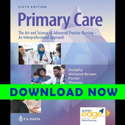 Primary Care The Art and Science of Advanced Practice Nursing 6th Edition