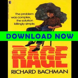 Rage by Stephen King (Richard Bachman) 1983