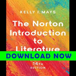 The Norton Introduction to Literature 14 Ed