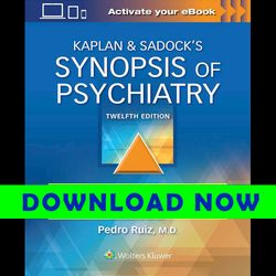 Kaplan & Sadocks Synopsis of Psychiatry 12th ed