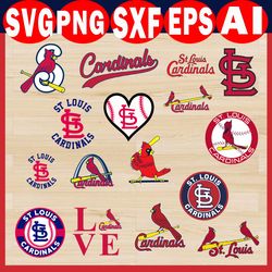 Digital Download, St. Louis Cardinals logo, St. Louis Cardinals svg, St. Louis Cardinals clipart