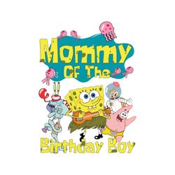 Mommy Of The Birthday Boy Spongebob Png 2