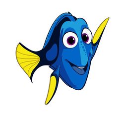 Dory Finding Nemo 023 Svg Dxf Eps Pdf Png, Cricut, Cutting file, Vector, Clipart